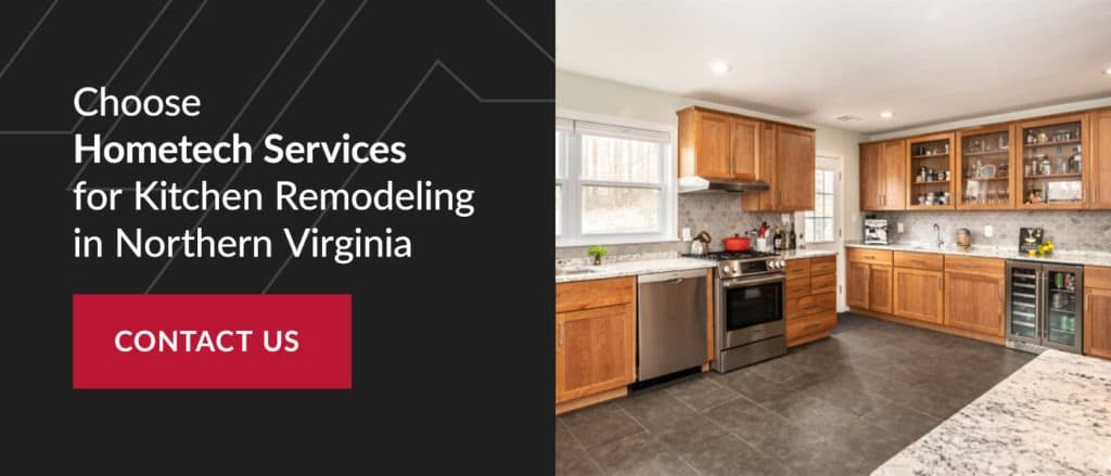 Kitchen Remodeling in Northern Virginia by Hometech Services