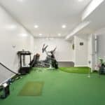 Basement Golf and Gym Renovation