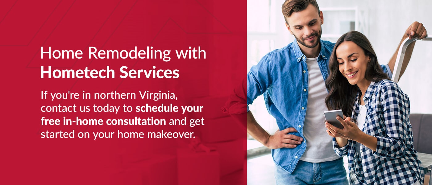 If you're in northern Virginia, schedule a free in-home consultation to start your home makeover