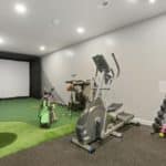 Gym and Golf Remodel in Northern Virginia