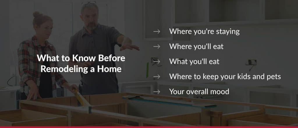 What to know before remodeling a home